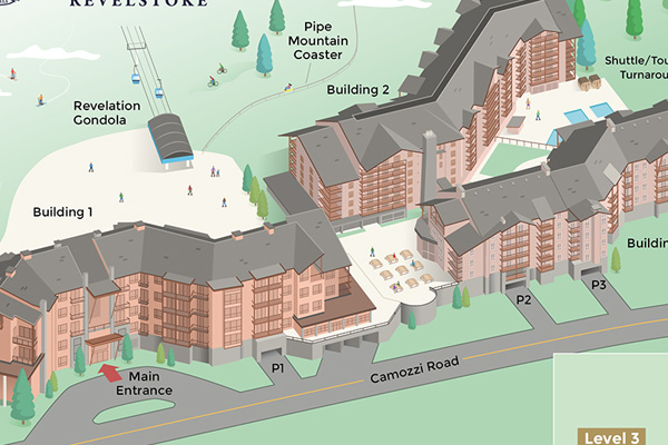 Sutton Place Hotel map