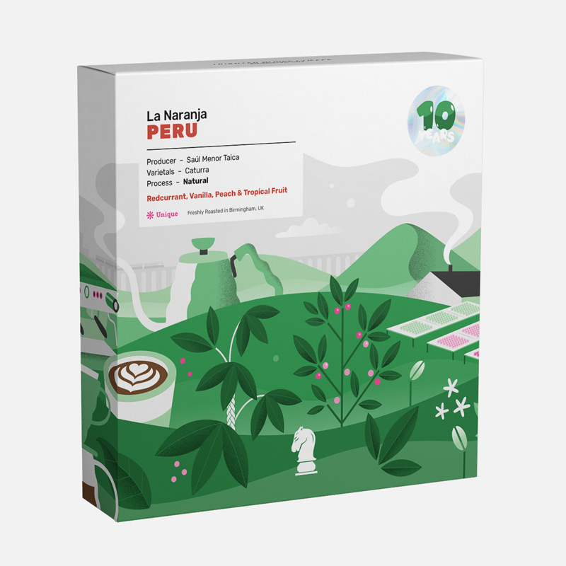 Quarter Horse Coffee Packaging Illustration