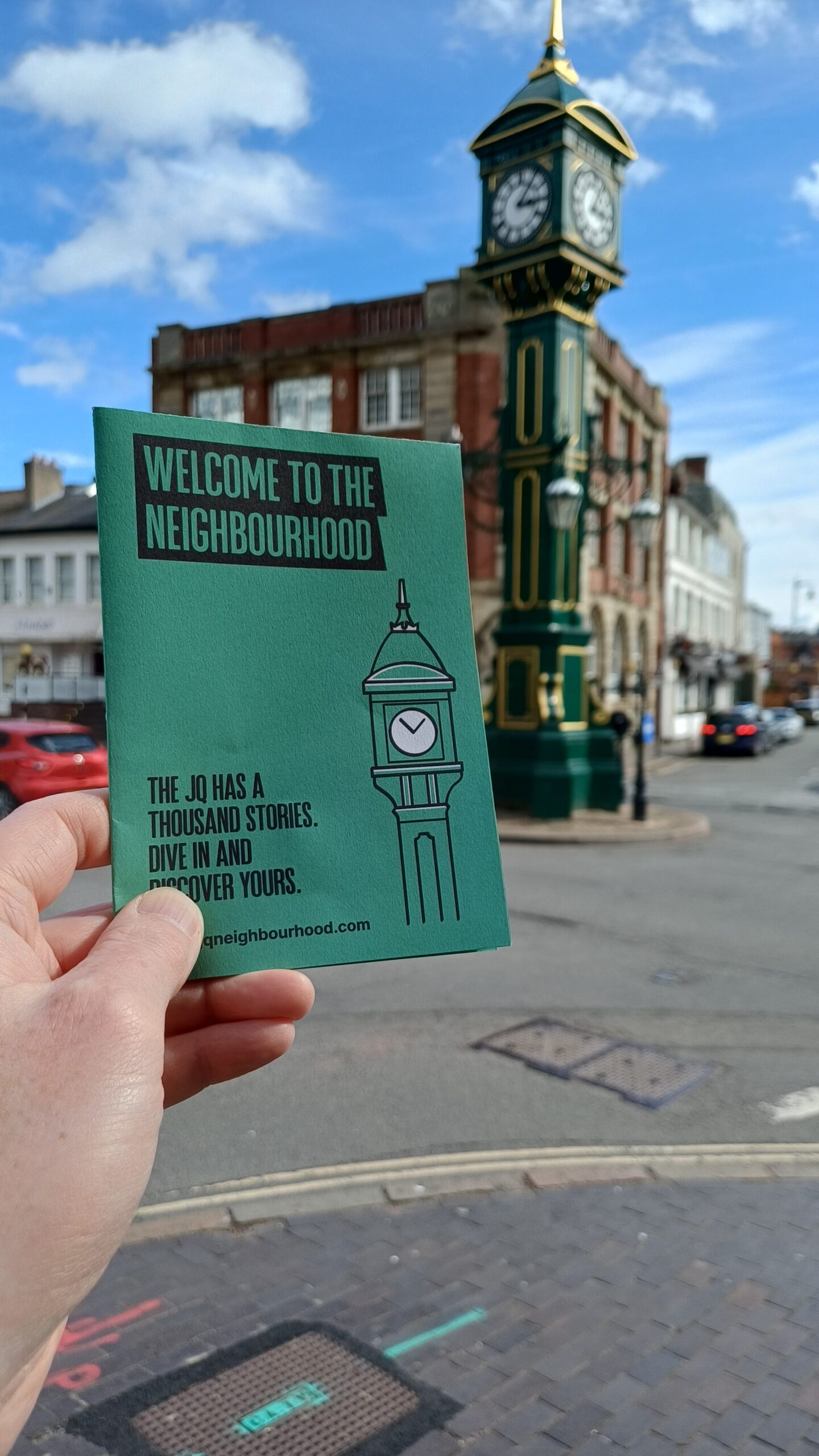 Jewellery Quarter fold-out map leaflet